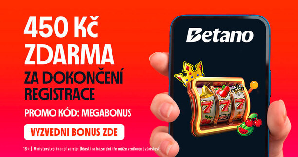 Získejte s kódem MEGABONUS až 350 free spinů a 100Kč bonus navrch.