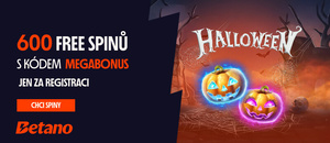 Získejte extra halloweenský bonus s promo kódem MEGABONUS. Získejte extra halloweenský bonus s promo kódem MEGABONUS.
