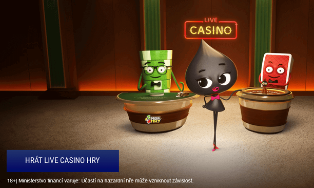 Live casino na Sazka Hrách