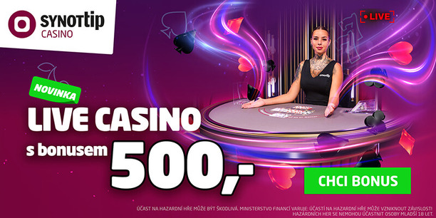 Live casino SYNOT TIP