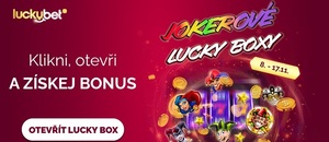 Bavte se v akci Jokerové Lucky Boxy v online casinu LuckyBet.